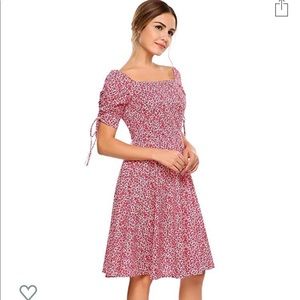 Acevog floral print dress NWOT